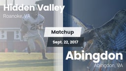 Matchup: Hidden Valley vs. Abingdon  2017