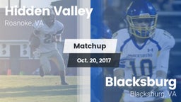 Matchup: Hidden Valley vs. Blacksburg  2017