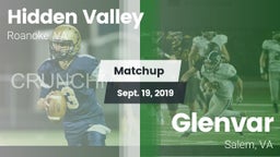 Matchup: Hidden Valley vs. Glenvar  2019
