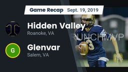 Recap: Hidden Valley  vs. Glenvar  2019