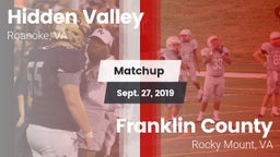 Matchup: Hidden Valley vs. Franklin County  2019