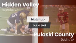 Matchup: Hidden Valley vs. Pulaski County  2019