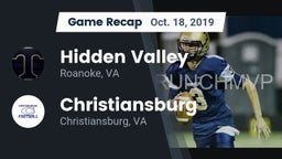 Recap: Hidden Valley  vs. Christiansburg  2019