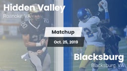 Matchup: Hidden Valley vs. Blacksburg  2019