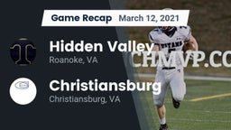 Recap: Hidden Valley  vs. Christiansburg  2021
