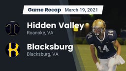 Recap: Hidden Valley  vs. Blacksburg  2021