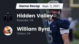 Recap: Hidden Valley  vs. William Byrd  2021