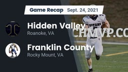 Recap: Hidden Valley  vs. Franklin County  2021