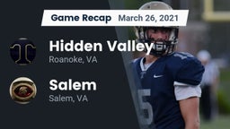 Recap: Hidden Valley  vs. Salem  2021