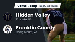 Recap: Hidden Valley  vs. Franklin County  2022