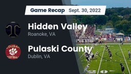 Recap: Hidden Valley  vs. Pulaski County  2022