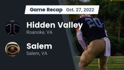 Recap: Hidden Valley  vs. Salem  2022