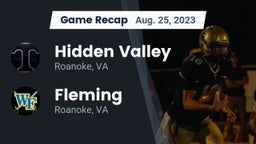 Recap: Hidden Valley  vs. Fleming  2023