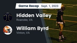 Recap: Hidden Valley  vs. William Byrd  2023