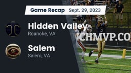 Recap: Hidden Valley  vs. Salem  2023