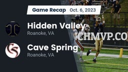 Recap: Hidden Valley  vs. Cave Spring  2023