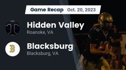 Recap: Hidden Valley  vs. Blacksburg  2023