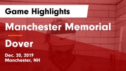 Manchester Memorial  vs Dover  Game Highlights - Dec. 20, 2019
