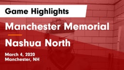 Manchester Memorial  vs Nashua North  Game Highlights - March 4, 2020