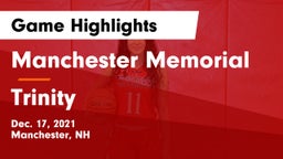 Manchester Memorial  vs Trinity  Game Highlights - Dec. 17, 2021