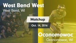 Matchup: West Bend West vs. Oconomowoc  2016