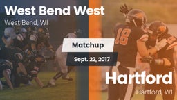 Matchup: West Bend West vs. Hartford  2017
