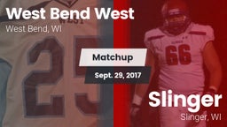 Matchup: West Bend West vs. Slinger  2017