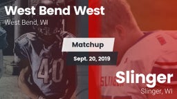 Matchup: West Bend West vs. Slinger  2019