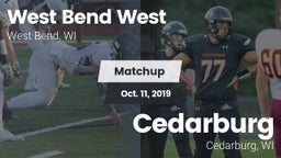Matchup: West Bend West vs. Cedarburg  2019