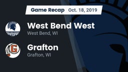 Recap: West Bend West  vs. Grafton  2019