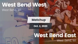 Matchup: West Bend West vs. West Bend East  2020