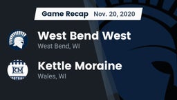 Recap: West Bend West  vs. Kettle Moraine  2020