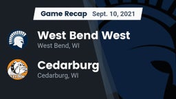 Recap: West Bend West  vs. Cedarburg  2021
