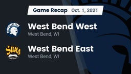 Recap: West Bend West  vs. West Bend East  2021