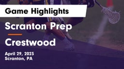 Scranton Prep  vs Crestwood  Game Highlights - April 29, 2023