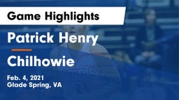 Patrick Henry  vs Chilhowie  Game Highlights - Feb. 4, 2021