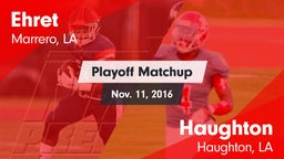 Matchup: Ehret vs. Haughton  2016