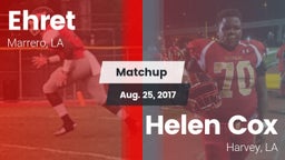 Matchup: Ehret vs. Helen Cox  2017