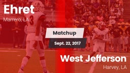 Matchup: Ehret vs. West Jefferson  2017