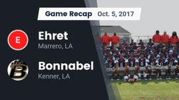 Recap: Ehret  vs. Bonnabel  2017