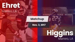 Matchup: Ehret vs. Higgins  2017