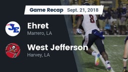 Recap: Ehret  vs. West Jefferson  2018
