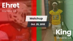 Matchup: Ehret vs. King  2018