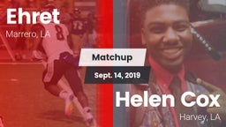 Matchup: Ehret vs. Helen Cox  2019