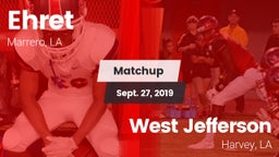 Matchup: Ehret vs. West Jefferson  2019
