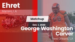 Matchup: Ehret vs. George Washington Carver  2020
