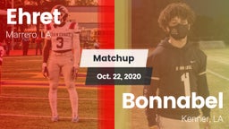 Matchup: Ehret vs. Bonnabel  2020