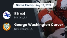 Recap: Ehret  vs. George Washington Carver  2022