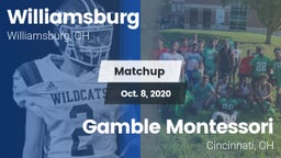 Matchup: Williamsburg vs. Gamble Montessori  2020