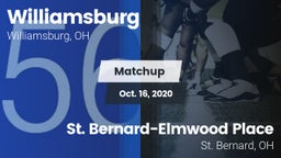 Matchup: Williamsburg vs. St. Bernard-Elmwood Place  2020